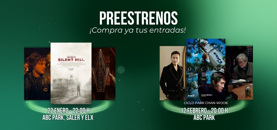 Slider Preestrenos enero'26